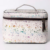 American Darling Jewelry Case Hair-On Genuine Leather Women Bag Western Handbag Purse | for Travel