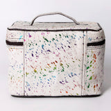 American Darling Jewelry Case Hair-On Genuine Leather Women Bag Western Handbag Purse | for Travel