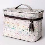 American Darling Jewelry Case Hair-On Genuine Leather Women Bag Western Handbag Purse | for Travel