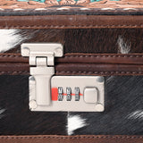 American Darling Jewelry Case Hand Tooled Genuine Leather Women Bag Western Handbag Purse | for Travel