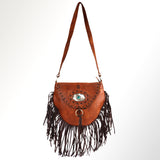 American Darling Cross Body Hand Tooled Genuine Leather Western Women Bag | Brown Handbag Purse Crossbody for Cute