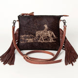 American Darling Small Crossbody Genuine Leather women bag western handbag purse