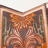 American Darling Large Crossbody Hand Tooled Hair On Genuine Leather Women Bag Western Handbag Purse