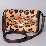 American Darling Cross Body I Hand Tooled Hair-On Genuine Leather Women Bag Western Handbag Purse