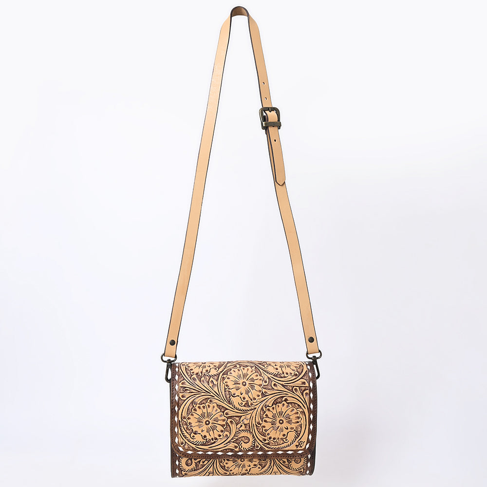 American Darling Cross Body I Hand Tooled Genuine Leather Women Bag Western Handbag Purse