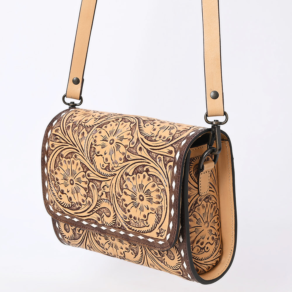 American Darling Cross Body I Hand Tooled Genuine Leather Women Bag Western Handbag Purse