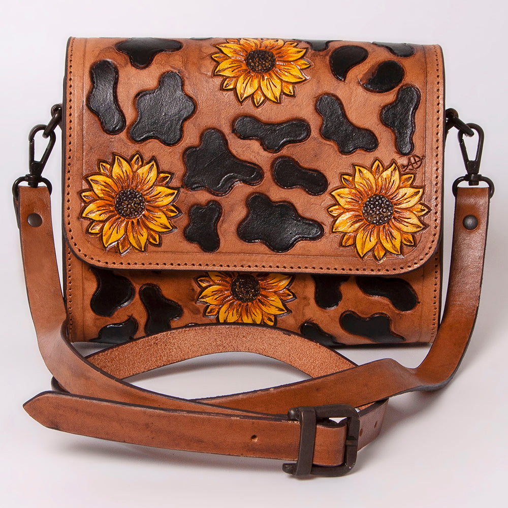 American Darling Cross Body I Hand Tooled Genuine Leather Women Bag Western Handbag Purse