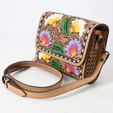 American Darling Cross Body I Hand Tooled Genuine Leather Women Bag Western Handbag Purse