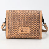 American Darling Cross Body I Hand Tooled Genuine Leather Women Bag Western Handbag Purse