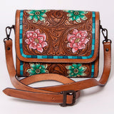 American Darling Cross Body I Hand Tooled Genuine Leather Women Bag Western Handbag Purse