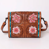 American Darling Cross Body I Hand Tooled Genuine Leather Women Bag Western Handbag Purse