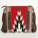 American Darling Signature Crossbody Hand Tooled Saddle Blanket Genuine Leather Women Bag Western Handbag Purse