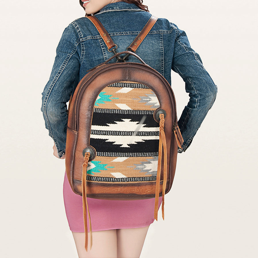 American Darling Backpack Genuine Leather women western bag