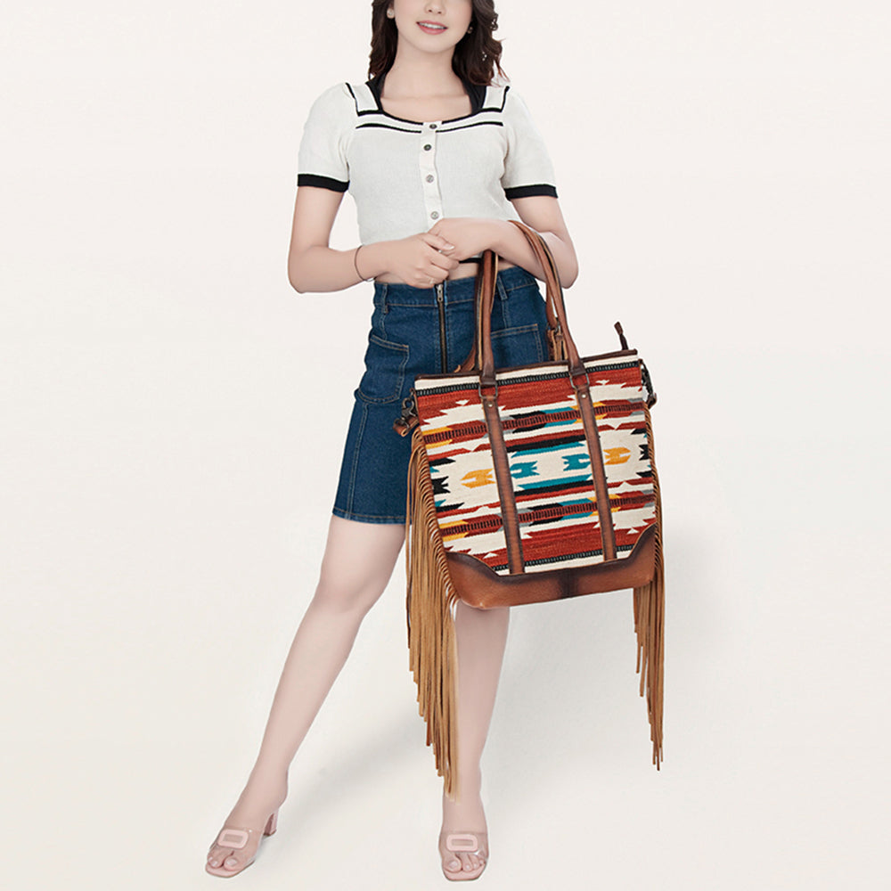 American Darling Tote Genuine Leather women bag western handbag purse