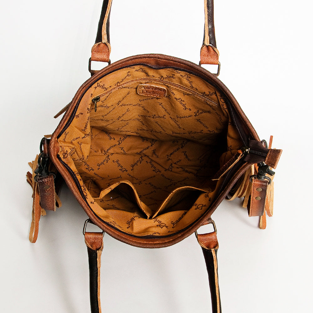 American Darling Tote Genuine Leather women bag western handbag purse