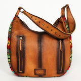 American Darling Hobo Hair-On Saddle Blanket Genuine Leather women bag western handbag purse
