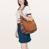 American Darling Hobo Hair-On Saddle Blanket Genuine Leather women bag western handbag purse