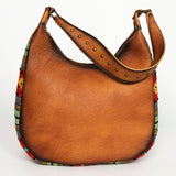 American Darling Hobo Hair-On Saddle Blanket Genuine Leather women bag western handbag purse