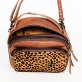 American Darling Cross Body Hair on Genuine Leather Western Women Bag | Black Handbag Purse Crossbody for Cute