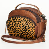 American Darling Cross Body Hair on Genuine Leather Western Women Bag | Black Handbag Purse Crossbody for Cute