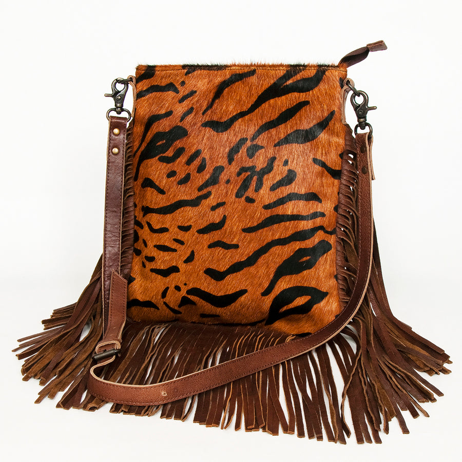 American Darling Large Crossbody Hair On Genuine Leather Western Women Bag Handbag Purse | Cute - Uhorse