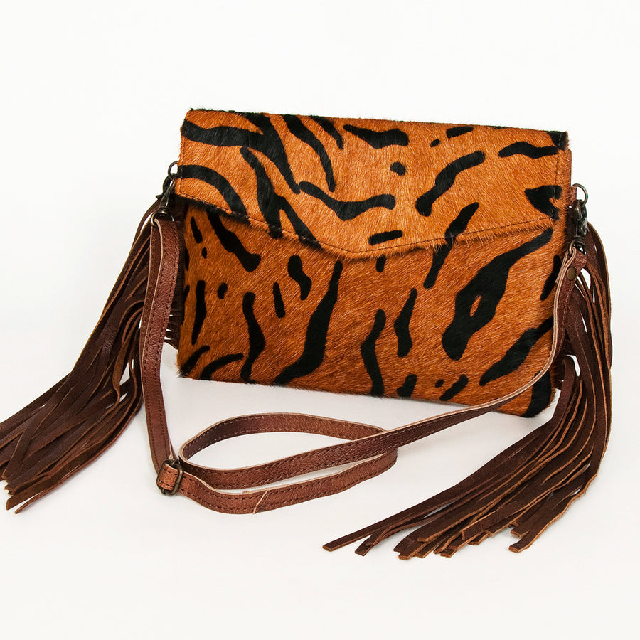 American Darling Envelope Hair-On Genuine Leather Western Women Bag Handbag Purse | for Cute - Uhorse