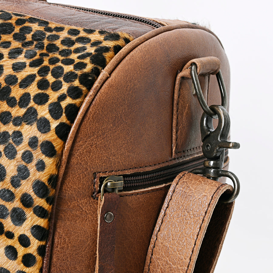 American Darling Women's Duffel Bag Western Hair On Genuine Leather Handbag and Ladies Purse