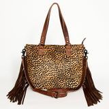 American Darling Tote Hair-On Genuine Leather Western Women Bag Handbag Purse | Travel Bags College Casual