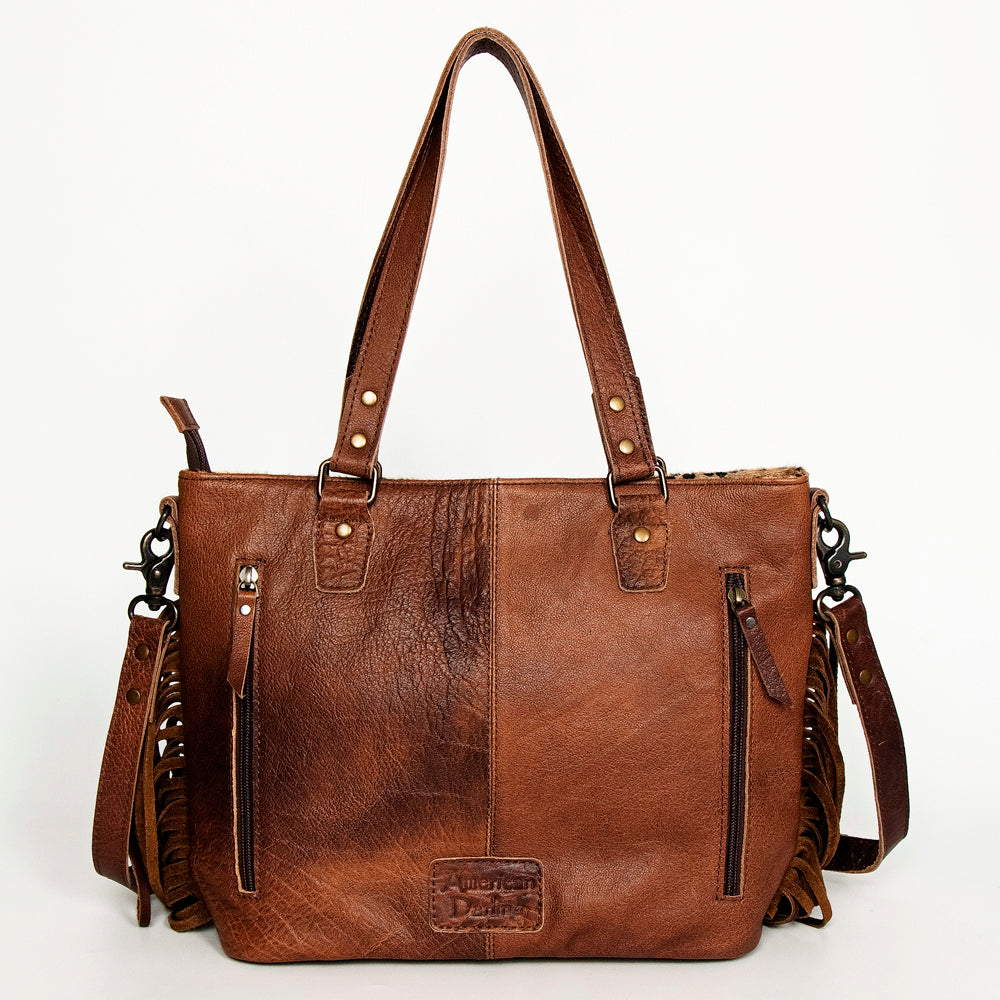 American Darling Tote Hair-On Genuine Leather Western Women Bag Handbag Purse | Travel Bags College Casual