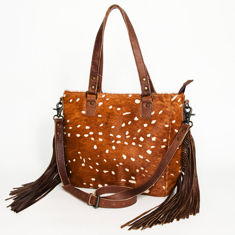American Darling Tote Hair-On Genuine Leather Western Women Bag Handbag Purse | Travel Bags College Casual - Uhorse