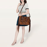 American Darling Tote Hair-On Genuine Leather Western Women Bag Handbag Purse | Travel Bags College Casual