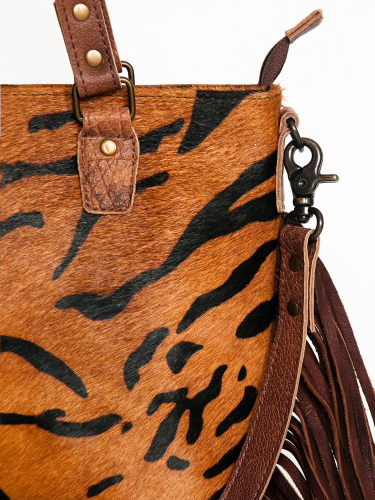 American Darling Tote Hair-On Genuine Leather Western Women Bag Handbag Purse | Travel Bags College Casual