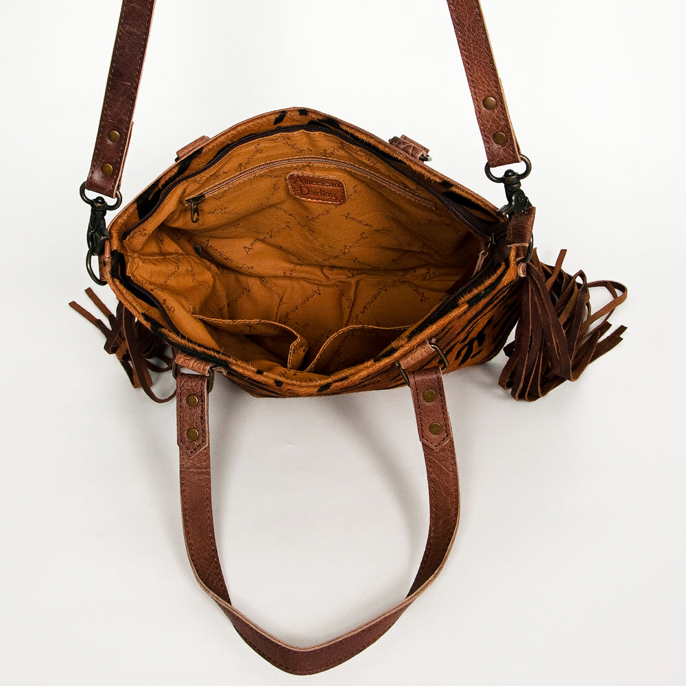 American Darling Tote Hair-On Genuine Leather Western Women Bag Handbag Purse | Travel Bags College Casual