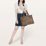 American Darling Tote Hair On Genuine Leather Western Women Bag | Handbag Weekend Travel Bags