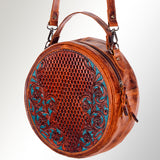 American Darling Hand Tooled Genuine Leather Women Bag Western Handbag Purse