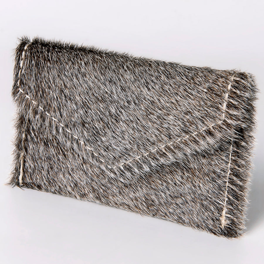 American Darling Coin Purse Bag Handcrafted from Hair-On Cowhide and Genuine Leather with Snap Closure and Compact Design