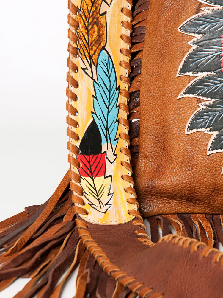 American Darling Large Crossbody Hand Tooled Genuine Leather Western Women Bag Handbag Purse | Cute