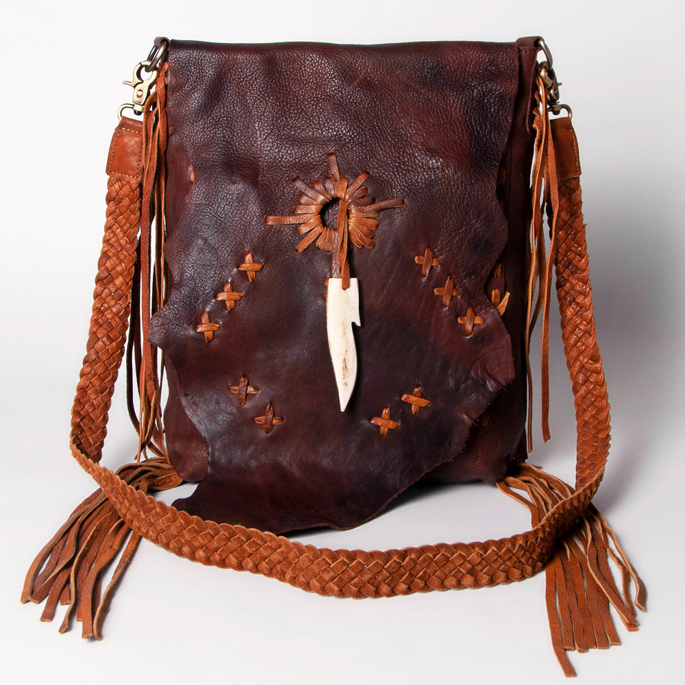 American Darling Cross Body Full Grain Genuine Leather Western Women Bag Handbag Purse | Crossbody for Cute