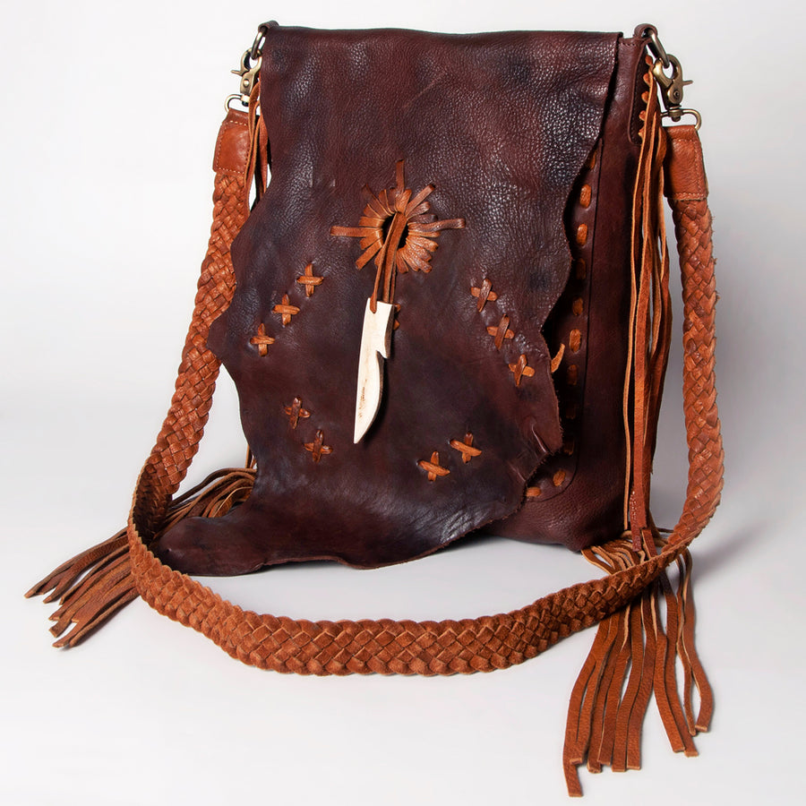 American Darling Cross Body Full Grain Genuine Leather Western Women Bag Handbag Purse | Crossbody for Cute