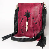 American Darling Cross Body Full Grain Genuine Leather Western Women Bag Handbag Purse | Crossbody for Cute