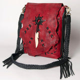 American Darling Cross Body Full Grain Genuine Leather Western Women Bag Handbag Purse | Crossbody for Cute