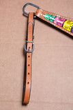 HILASON Western Horse Genuine Leather Breast Collar Tan