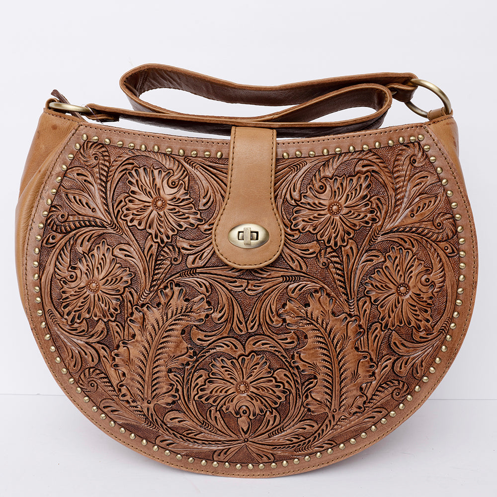 American Darling Tote Hand Tooled Genuine Leather Western Women Bag | Handbag Purse for Cute