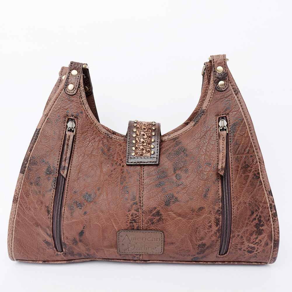 American Darling Hobo Hand Tooled Genuine Leather Western Women Bag | Handbag Purse Bags for Cute