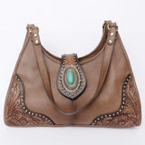 American Darling Hobo Hand Tooled Genuine Leather Western Women Bag | Handbag Purse Bags for Cute