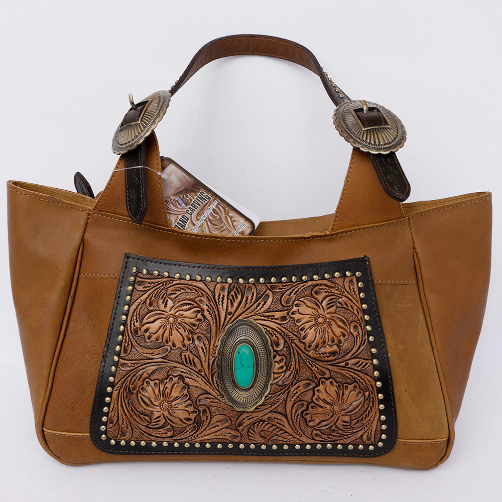 American Darling Tote Hand Tooled Genuine Leather Western Women Bag | Handbag Purse for Cute