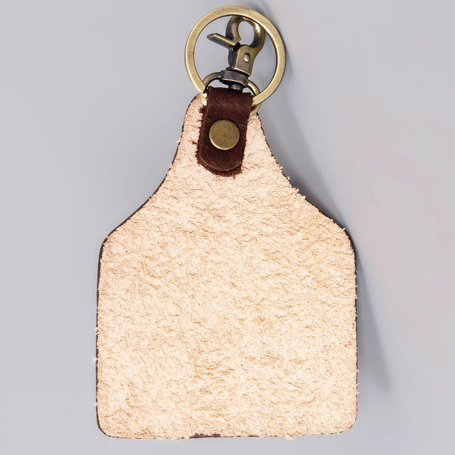 American Darling ADKRM111 Hand Painted Genuine Leather Keyring