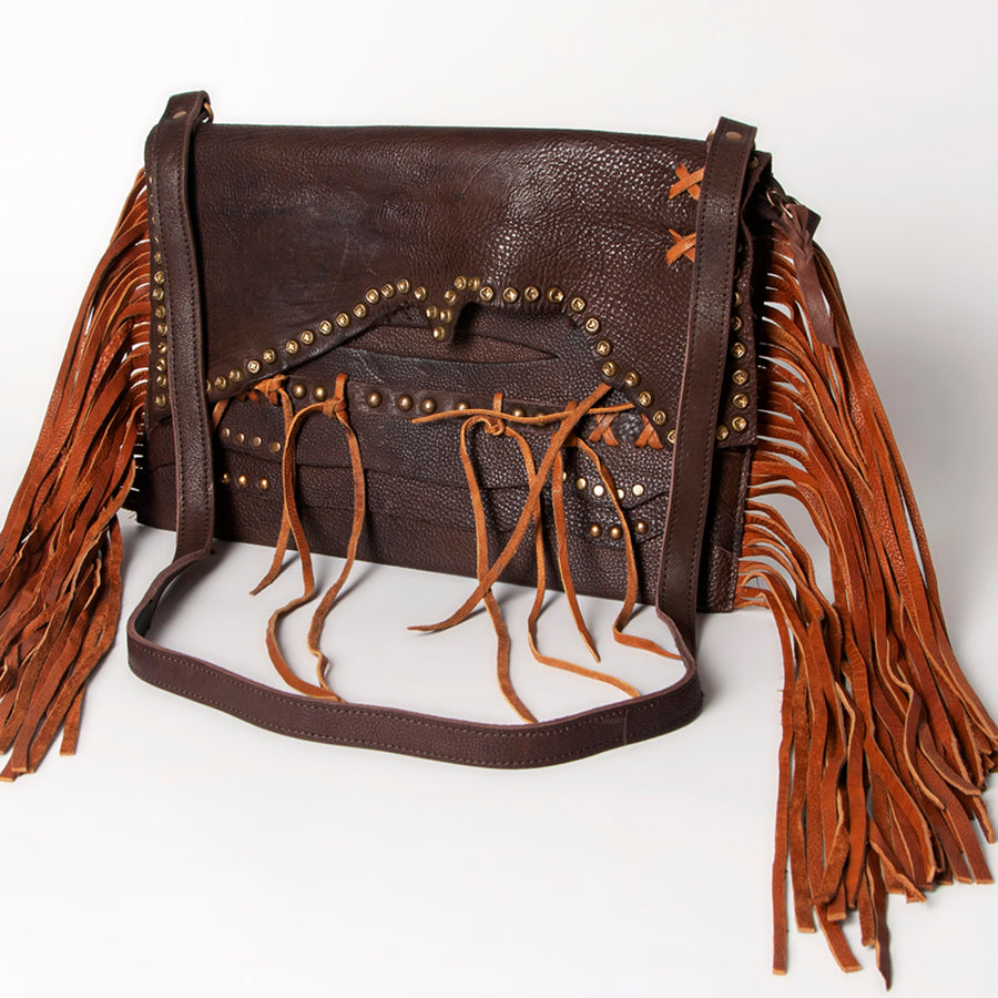 American Darling Small Crossbody Full Grain Genuine Leather Western Women Bag Handbag Purse - Uhorse