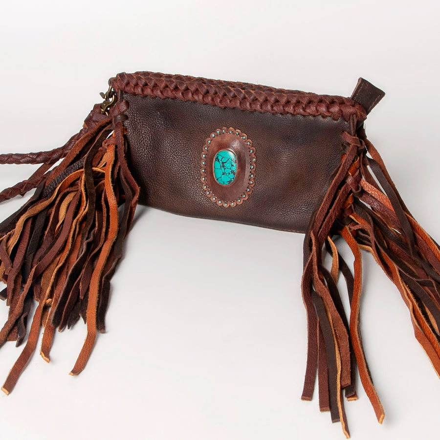 American Darling ADBGM271B Clutch Genuine Leather Women Bag W. Handbag by Hilason – Cowboy and equestrian accessories