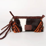 American Darling Clutch Hair on Genuine Leather Western Women Bag Handbag Purse | Cute Clutch Bag | Leather Clutch Bag | Clutch Purse